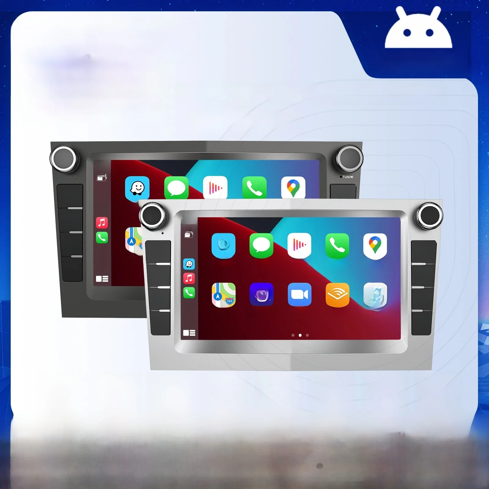 ESSGOO Android 14 Carplay 4G 64G Voor Opel Astra H J 2004 Vectra Vauxhall Antara Zafira Corsa C D Vivaro Meriva Veda Radio - afbeelding 2