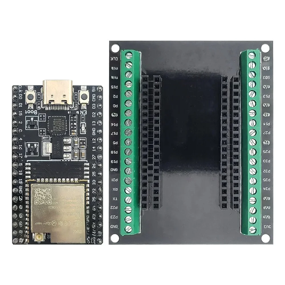 Płytka rozwojowa ESP-32 z zestawem rozszerzeń portów ESP32-32U CP2102 ESP32-DevKitC Moduł BT Wifi Type-C 38PIN — zdjęcie produktu 7