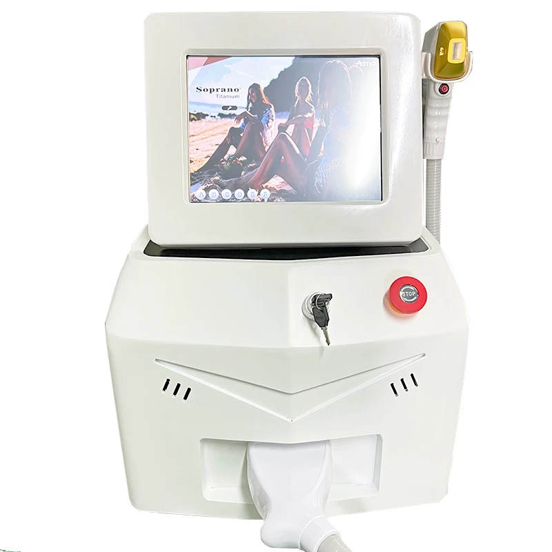 

Painless 808nm Hair Remove Whole Body Diode Machine Beauty Salon Use Machine Remove Hair For Women and Men Painless Skin Care