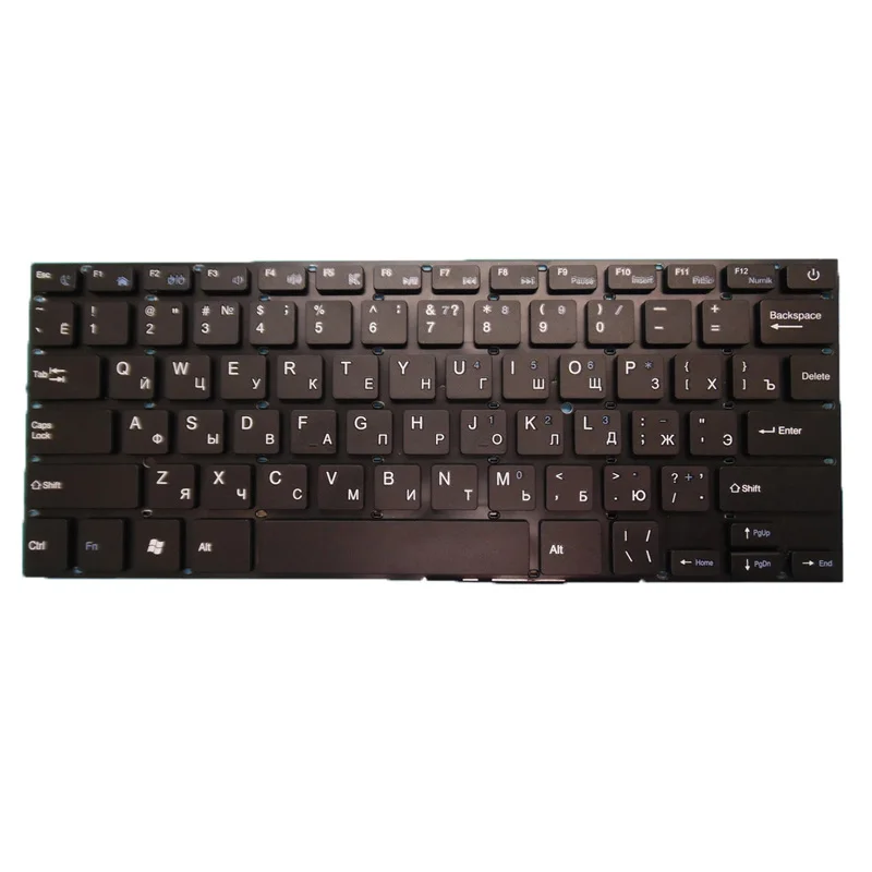 

Laptop Keyboard For 4Good Light AM500 Russia RU Black Without Frame New