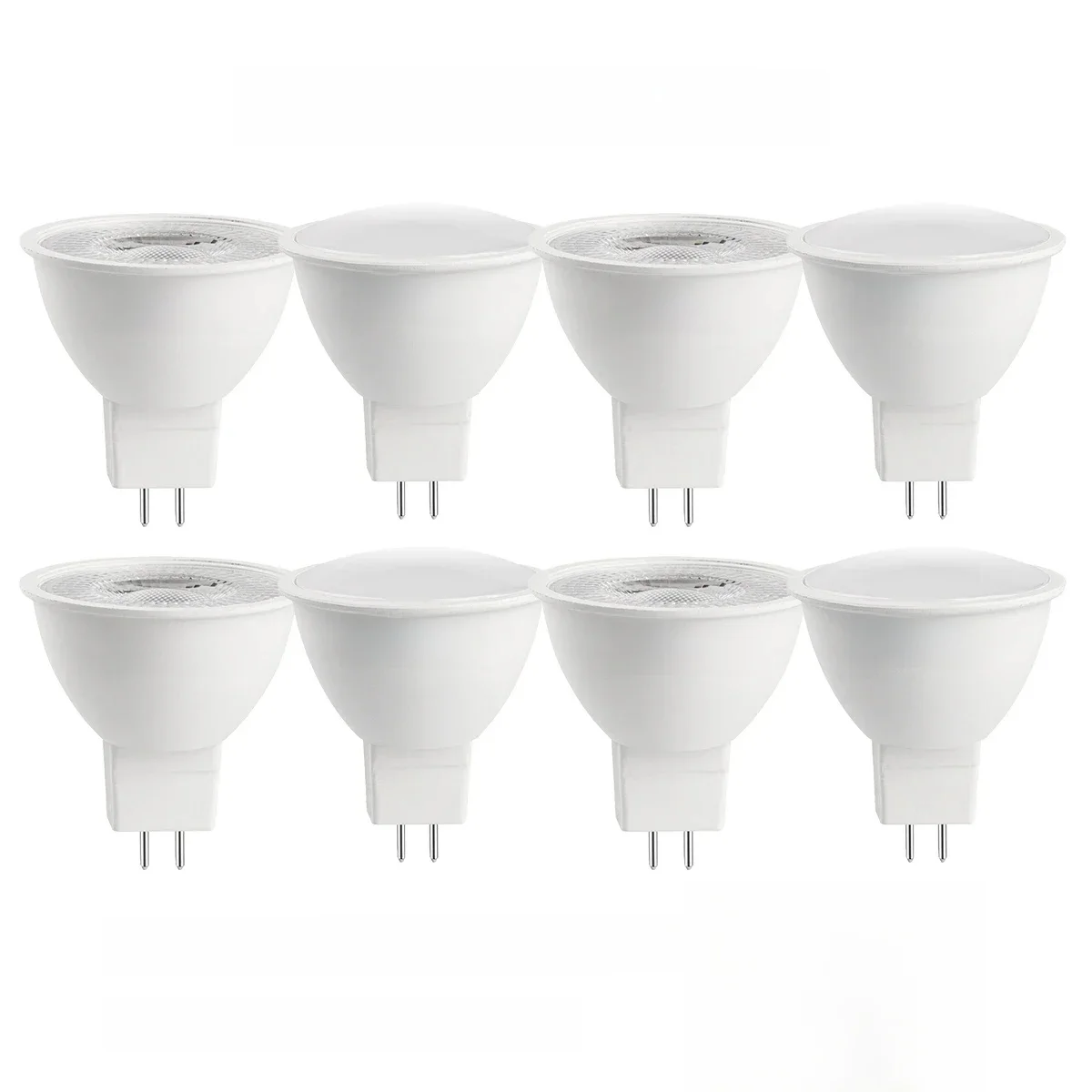 10 Stück MR16 LED-Strahlerlampe GU5.3, AC 110V 220V 12V Glühbirnen, Spotlicht als Ersatz für 50W Halogenlampe, für Zuhause