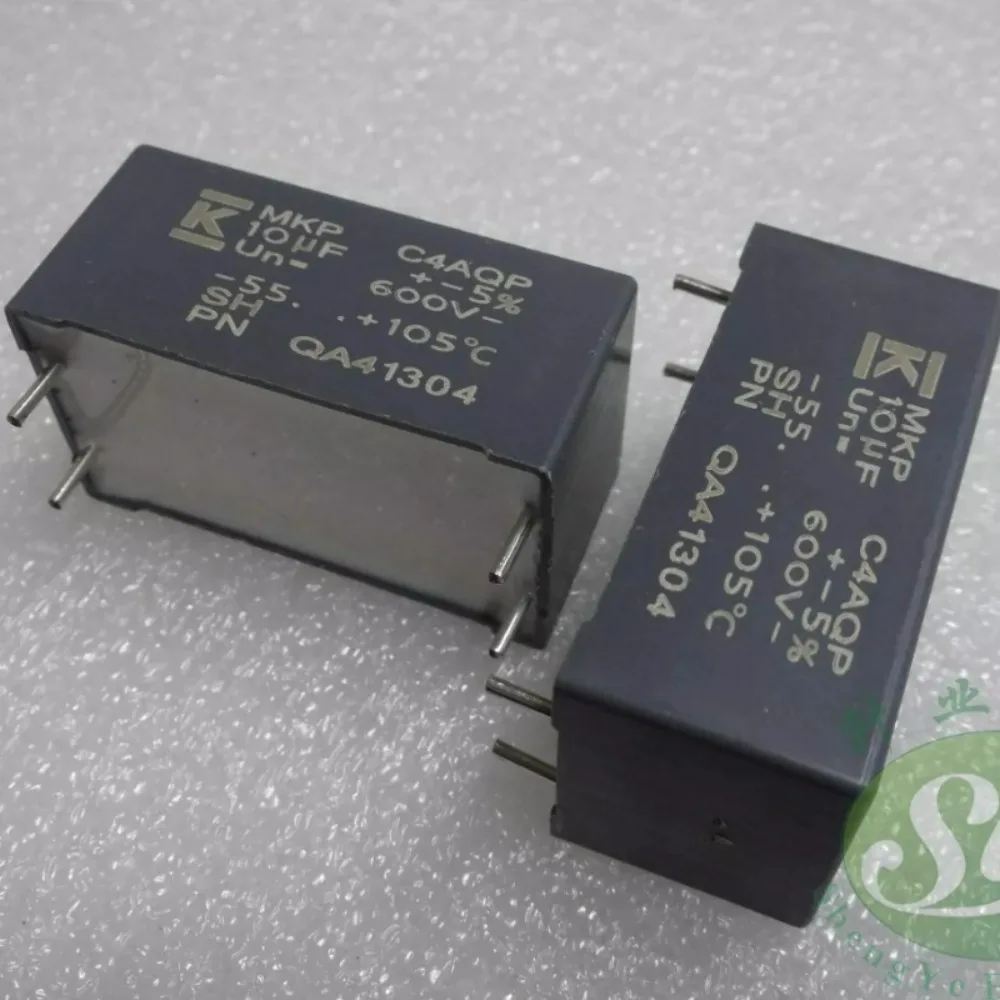 1PCS MKP C4AQH 10uf 600V 106 J Brand New 38mm x 11mm Non-inductive Absorption Protection Capacitor Film Capacitor