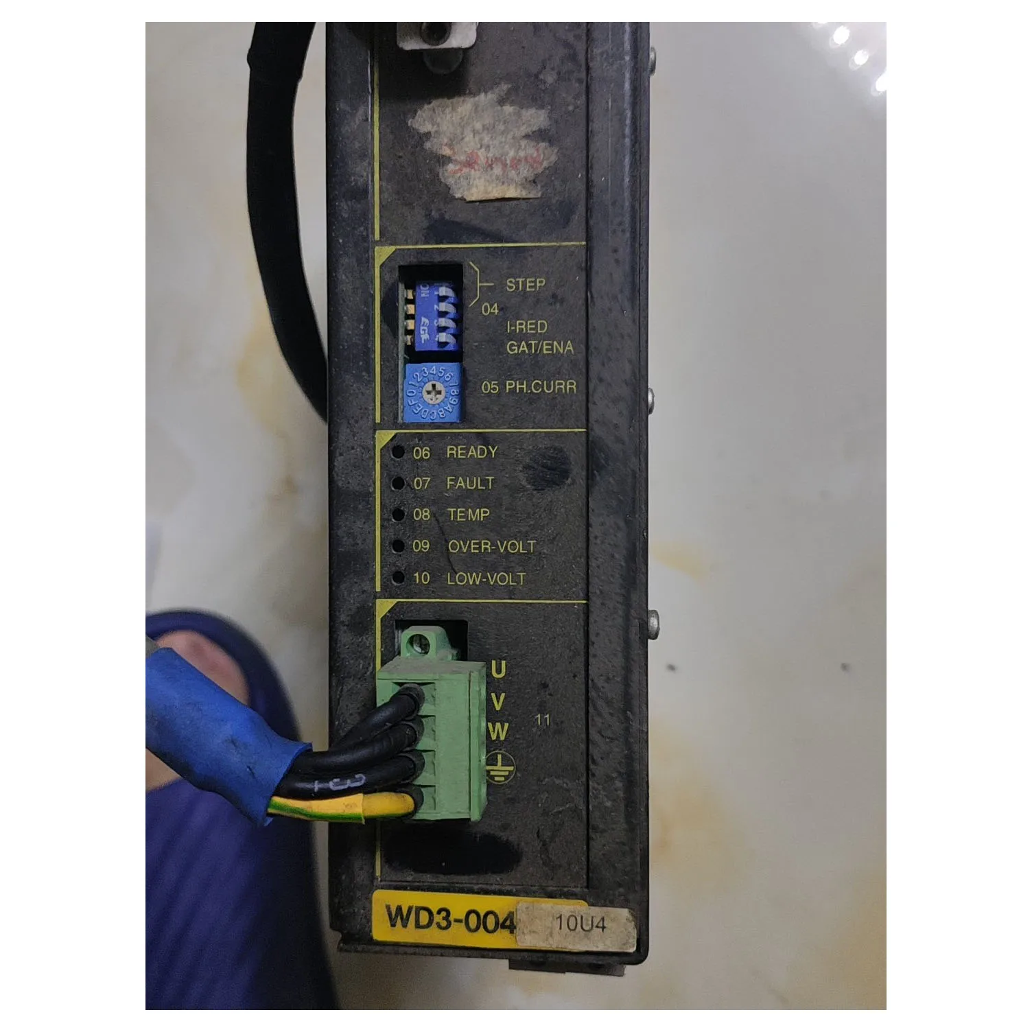 WD3-004.0802 servo drive used in good condition