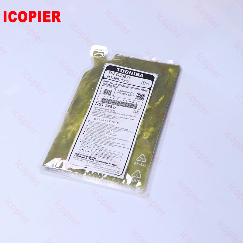 Imagem -03 - Desenvolvedor Original para Toshiba Fc505 2505ac 3005ac 3505ac 4505ac 5005ac 6lk49016300 6lk49016200 6lk49016100 6lk49016000