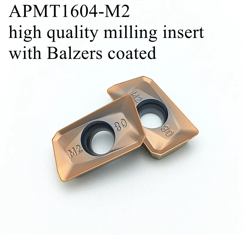 Lathe Carbide Inserts Apmt160408pder-M2/APMT160408PDER-H2 Shoulder Milling Inserts Cutting Tools CNC Inserts