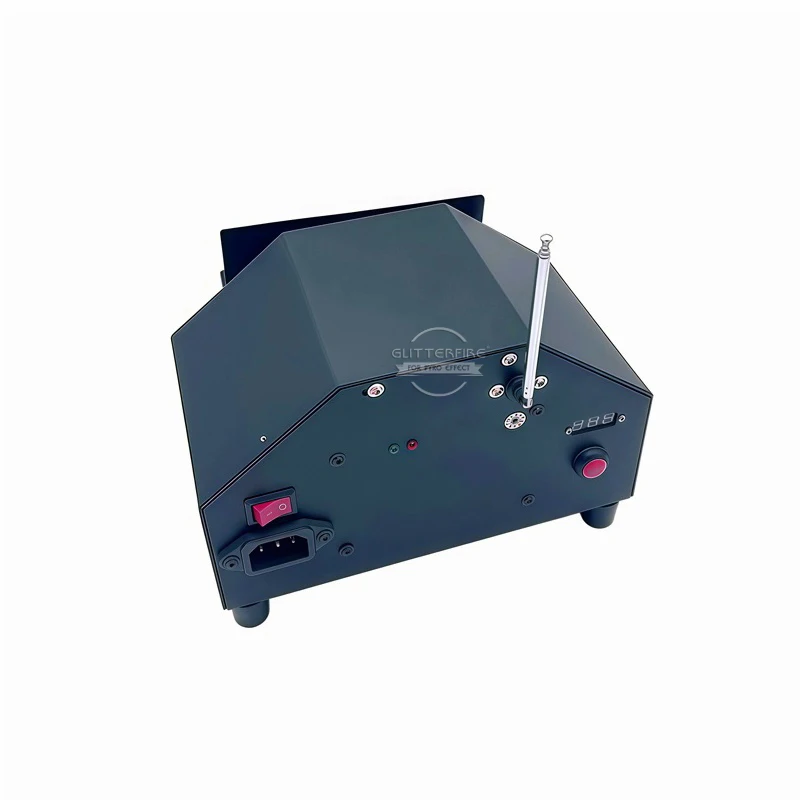 

Professional 3 channel remote control swing stage cold fountain machine