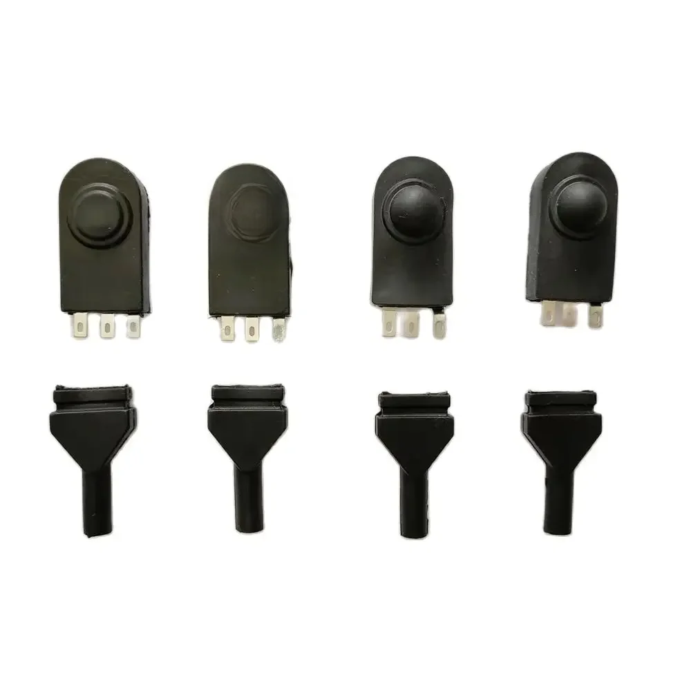 Interrupteur de soudage Tig, 2 pièces, bouton rond SW-1F, bouton plat