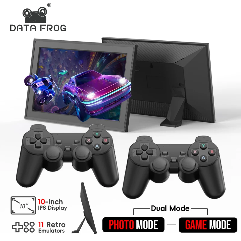 Why the DATA FROG PS10 1280P FHD Portable Screen Game Console is the Best Choice for Retro Gaming Enthusiasts