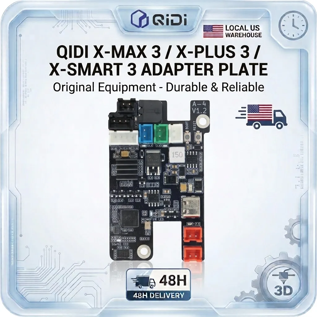 Original QIDI X-Plus 3 Adapter Plate Replacement Part for X-Plus 3 3D Printer US Local Shipping