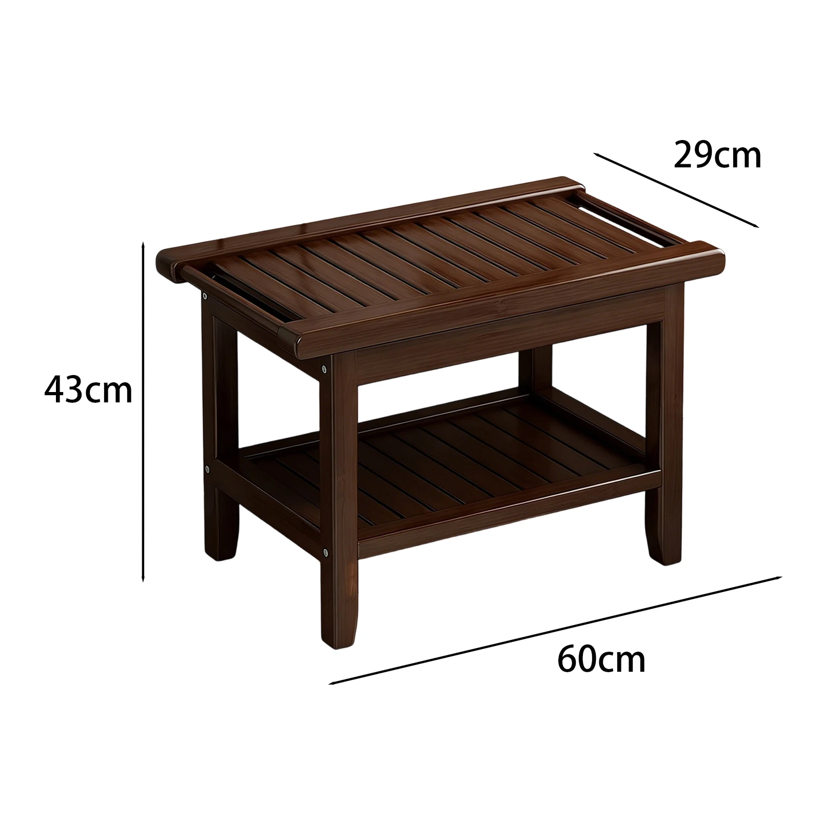 مقعد استحمام مقعد حمام خشبي مع درابزين متعدد الوظائف قوي مقاوم للماء مقعد حمام مسطح لكبار السن الحوامل