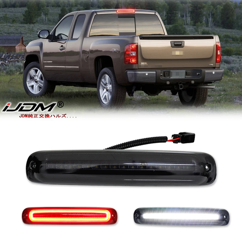 3rd Third Tail Brake Light LED Cargo Lamp Center High Mount Stop Light For Chevy Silverado/GMC Sierra 1500 2500 3500HD 1999-2007