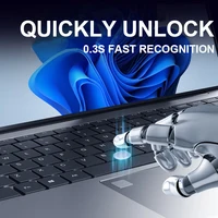 15.6" Intel Core I9 10980HK Laptop Computer PC 16GB RAM 1TB SSD I9 Laptops Windows 11 Pro Office Fingerprint Unlock Notebook PC 2
