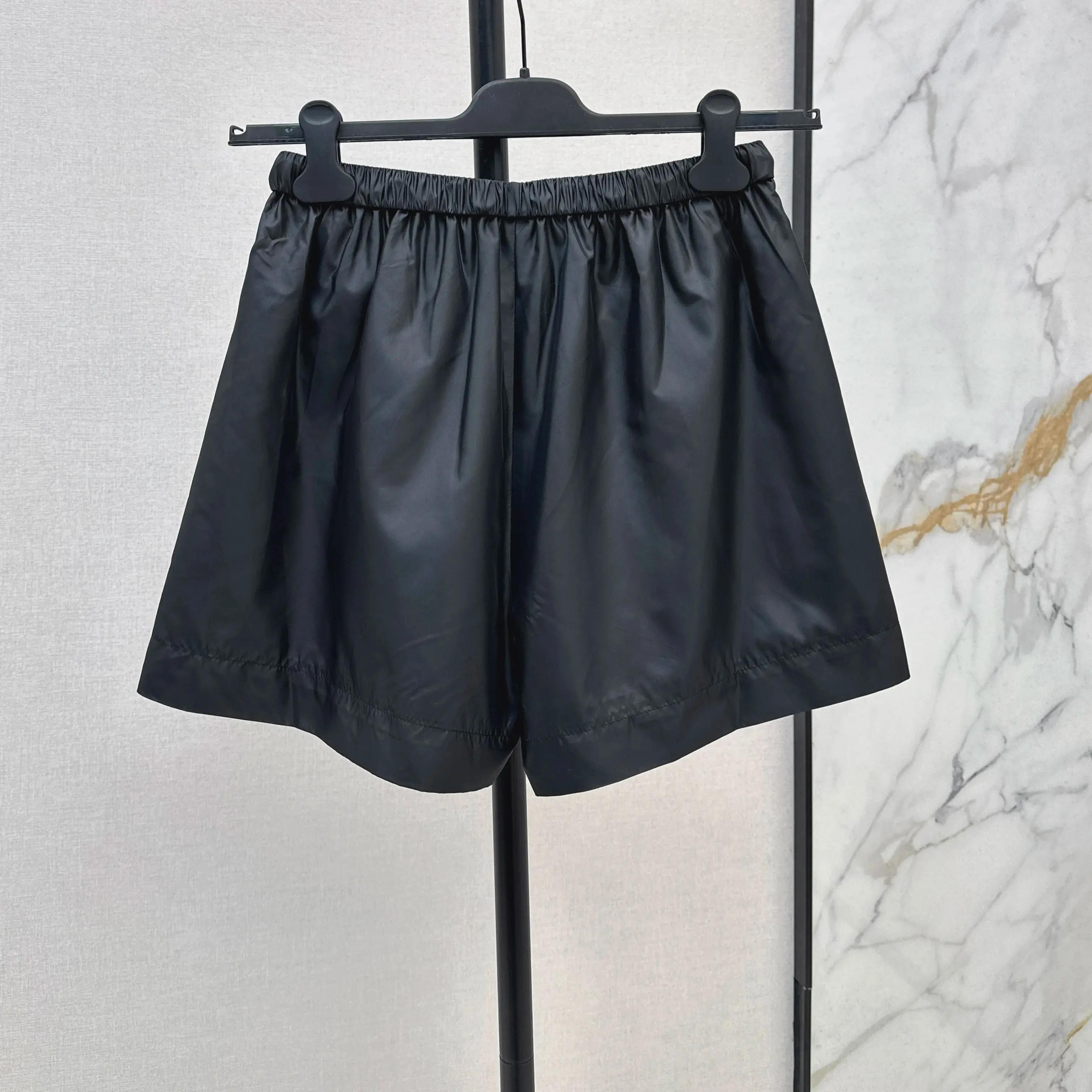 

Spring And Summer Latest Fashionable Style Temperament Series Suit Blacl Shorts Jacquard Lining Custom Windbreaker Fabric