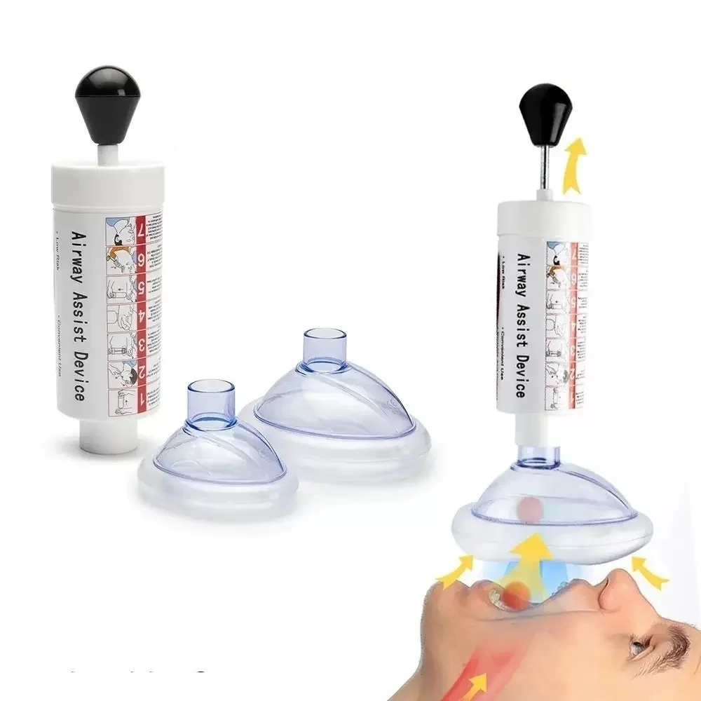 Upgrade Portable Anti-Suffocation Devices, Emergency Suffocation Suction Pumps, and First Aid Kits for Children and Adults