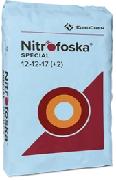 Nitrofoska Special granulated compost Special vineyard and garden 12-12-17 (2) MG, one of the most effective and complete complex fertilizers for the vineyard, providing all the nutrients you need