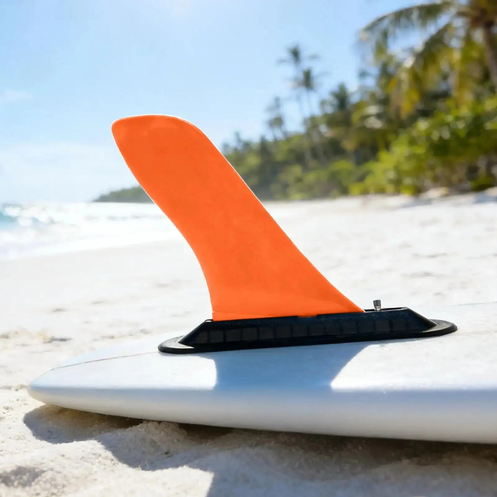Paddle Board Fin Flow Control Rudder Accessories Screw Fixation Surf Board Tail For Men Women Athlete Sea Lake Stream Outdoor