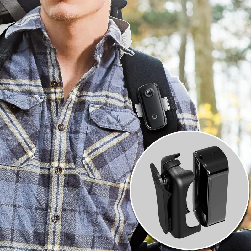 كاميرا SJCAM C100+ Mini Thumb Action 1080P 4K مقاومة للماء يمكن ارتداؤها على الجيب مع حبل مغناطيسي للخارجية #2