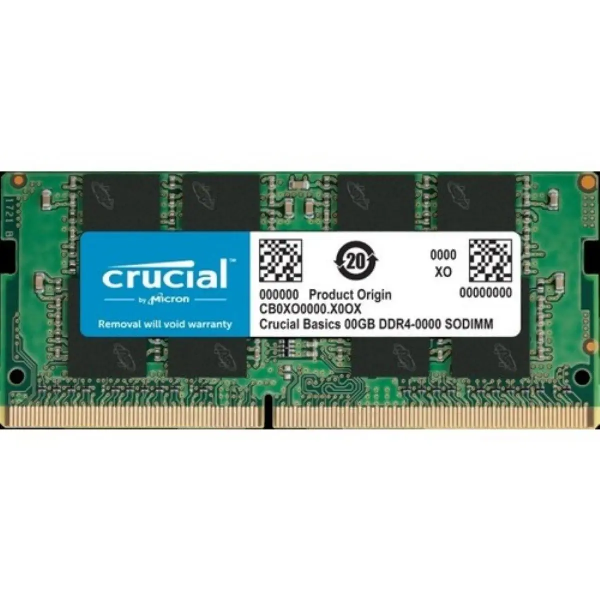 Memórias cruciais da ram do ntb 4, 8 e 16 gb ddr4 2666 mhz cl19 para o caderno cb4gs2666 cb8gs2666 cb16gs2666