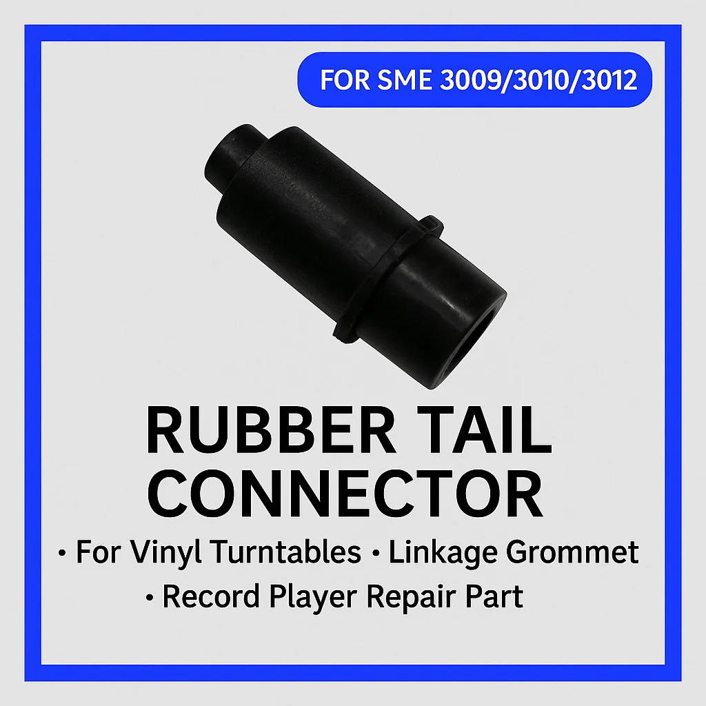 Rubber Tail End Grommet for SME 3009/3010/3012 | Tonearm Link Connector | Turntable Repair Part for LP Vinyl Player
