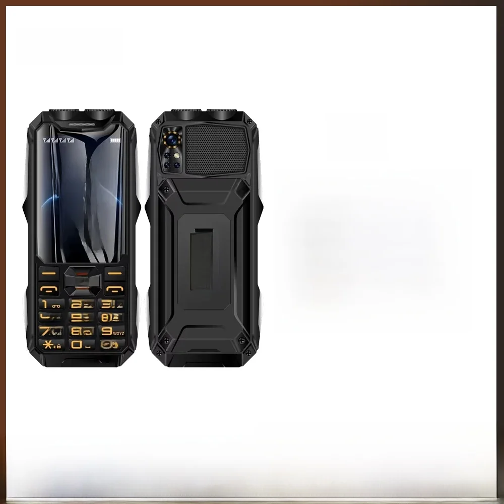 YEEMI Q9 – funkcjonalny telefon z obsługą sieci 2G/4G, 4 sloty na karty SIM, wytrzymały, z 3,5-calowym ekranem, dużą baterią o pojemności 18000 mAh, głośnym głośnikiem, idealny dla osób starszych, z funkcją SOS. — zdjęcie produktu 7