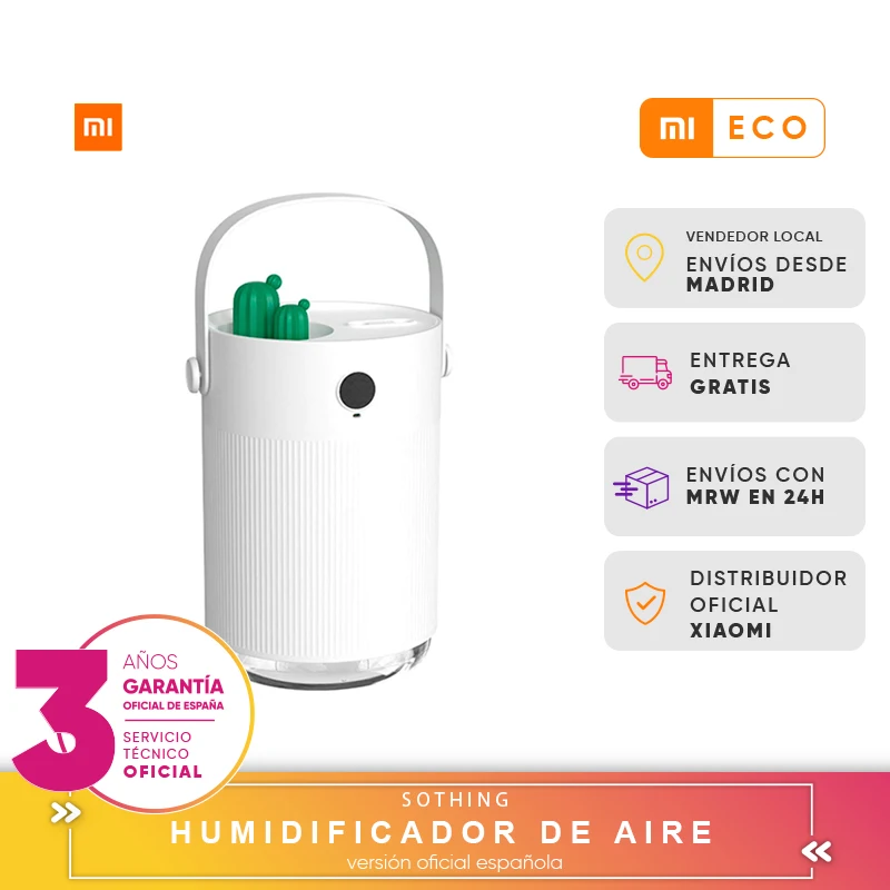 Xiaomi Sothing H1 Air Humidifier Dual Spray LCD Digital Humidity Sense Purify Air Mist Diffuser