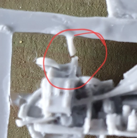 Buyer photo of this resin kit