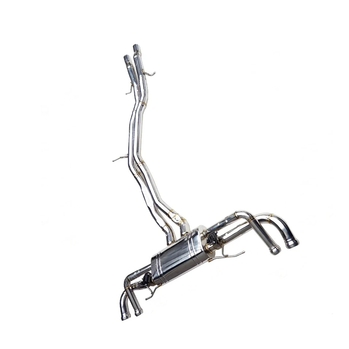 UNIQUE For 2020+ Bentley Bentayga V8 4.0T performance valve exhaust system ss304 exhaust muffler