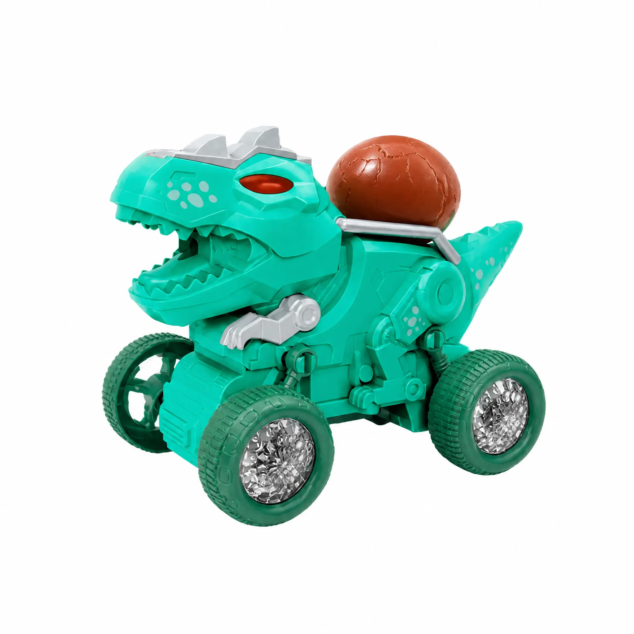 Elektrische Dinosaurus Stuntauto met Licht en Geluid - Hoge-snelheid Afstandsbediening Speelgoed voor Kinderen en Buitengebruik