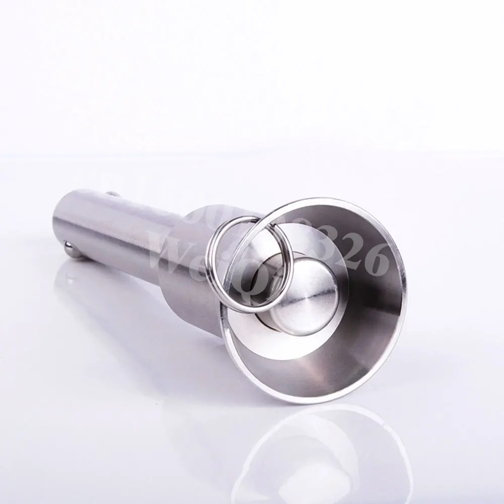 

All Stainless Steel Push Button Safety Pin Flared Handle Quick Release Ball Lock Pin