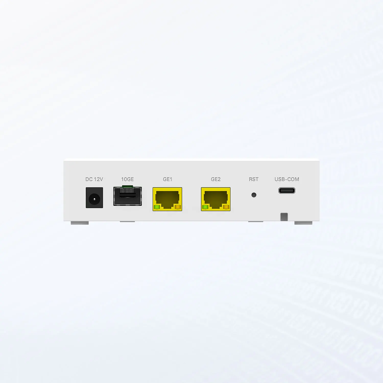 Mini GPON OLT 1Port, Support 64 Onus, Built-in PON Module, Fanless Zero-Noise Design, 5V Low Power, SC/UPC Interface, FTTH