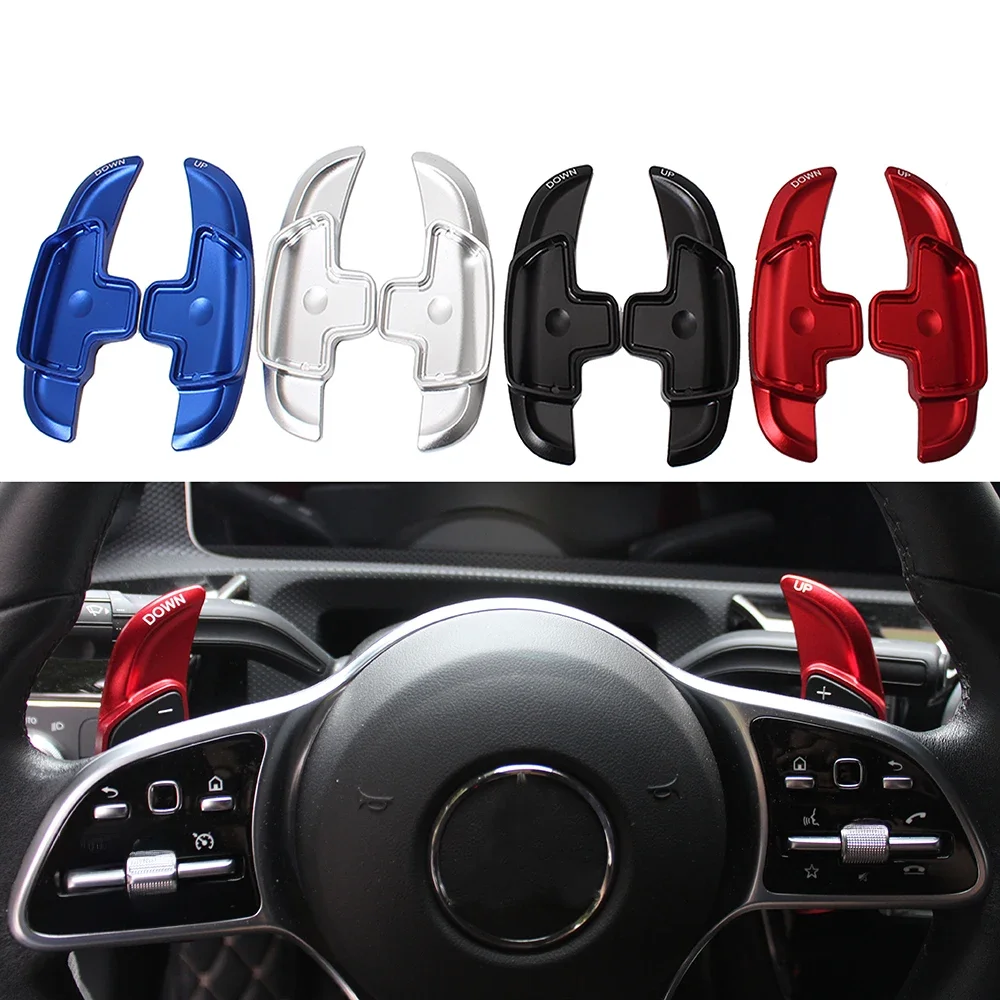 Do Mercedes Benz A B C E GLE Class W176 W205 W246 C117 W218 GLB X247 CLA C118 CLS Samochodowe łopatki zmiany biegów DSG Extend — 2
