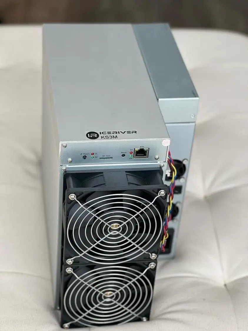 

Совершенно новый Iceriver KS3M Kaspa Miner 6TH 3400W KAS криптоasic включает в себя мощность