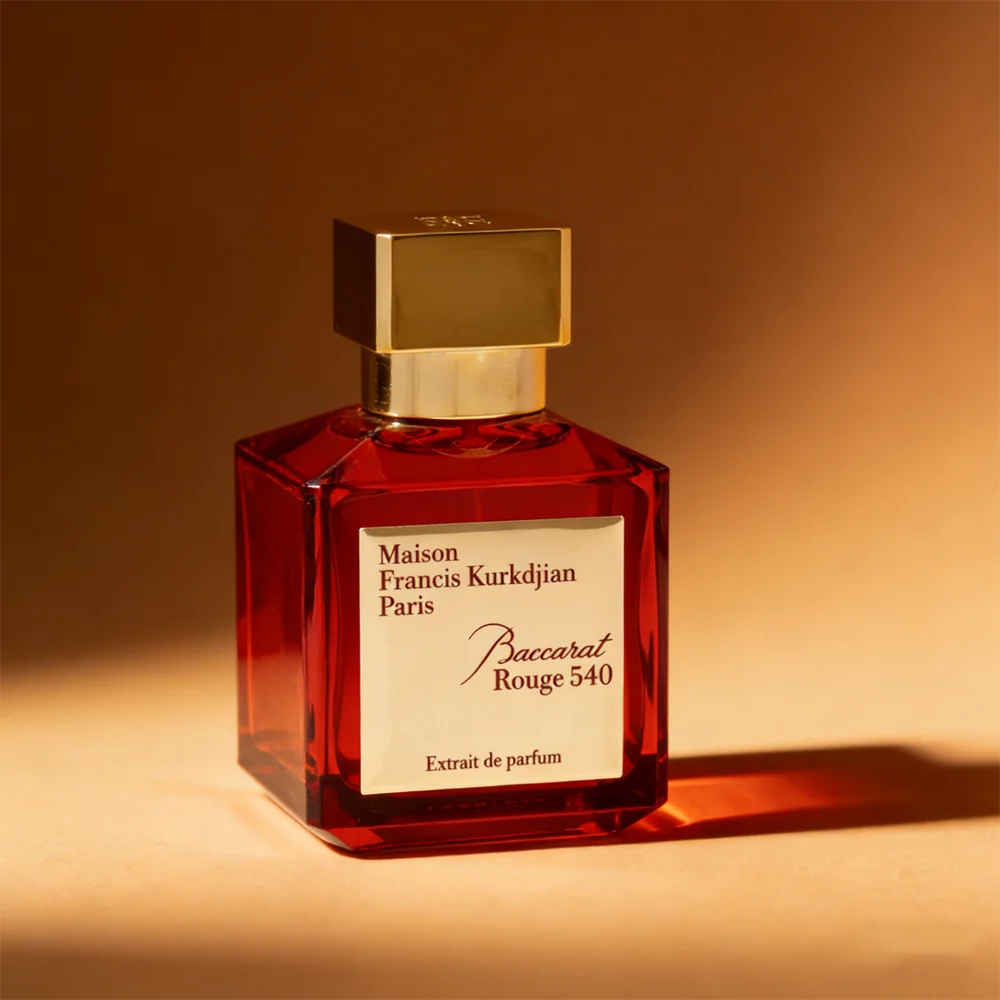 Maison Francis Kurkdjian Baccarat Rouge 540 Eau De Parfum 2,3 onças/70ml Unissex Âmbar Floral Perfume Perfeito Presente de Natal