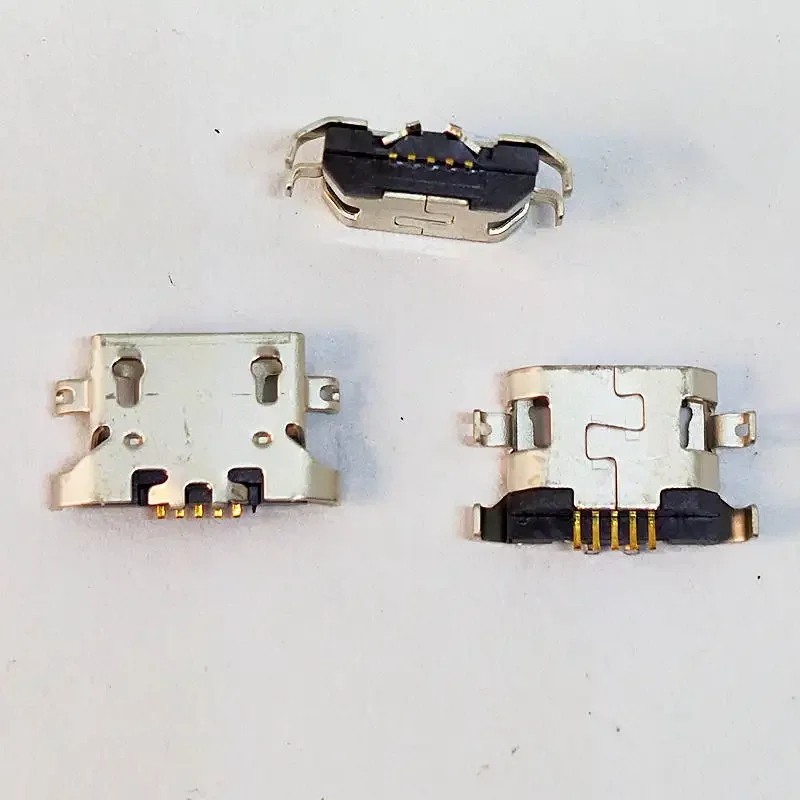100 szt. Złącze Micro USB 5-pinowe do ładowania, port dokujący do Lenovo A850, Motorola Moto E3 E4 G5 XT1672 XT1676 G4 Play XT1600 XT1601 — zdjęcie 2