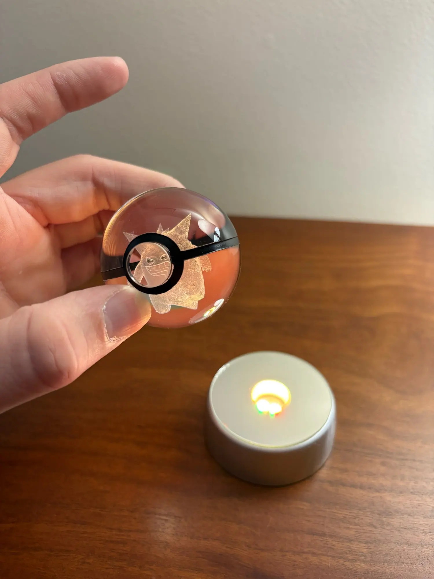 Sfera Pokémon 3D Crystal - Soprammobile a pile con illuminazione 18 Sfera Pokémon 3D Crystal - Soprammobile a pile con illuminazione_15