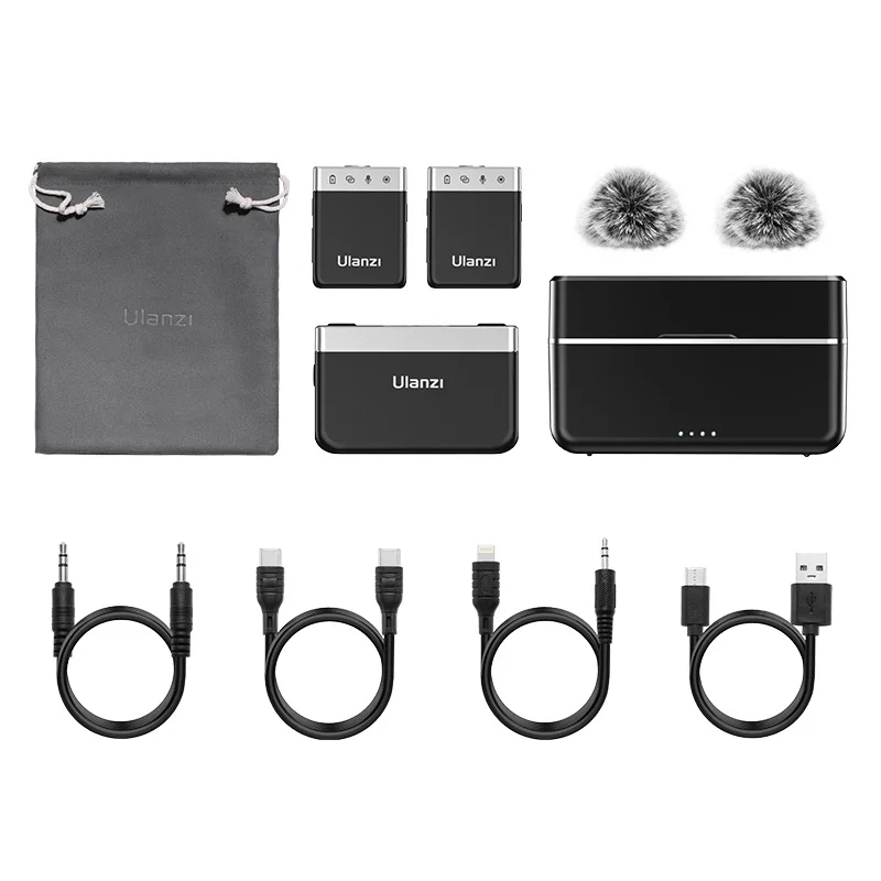 Ulanzi AM18 2.4G Wireless Lavalier Mic 100m Range
