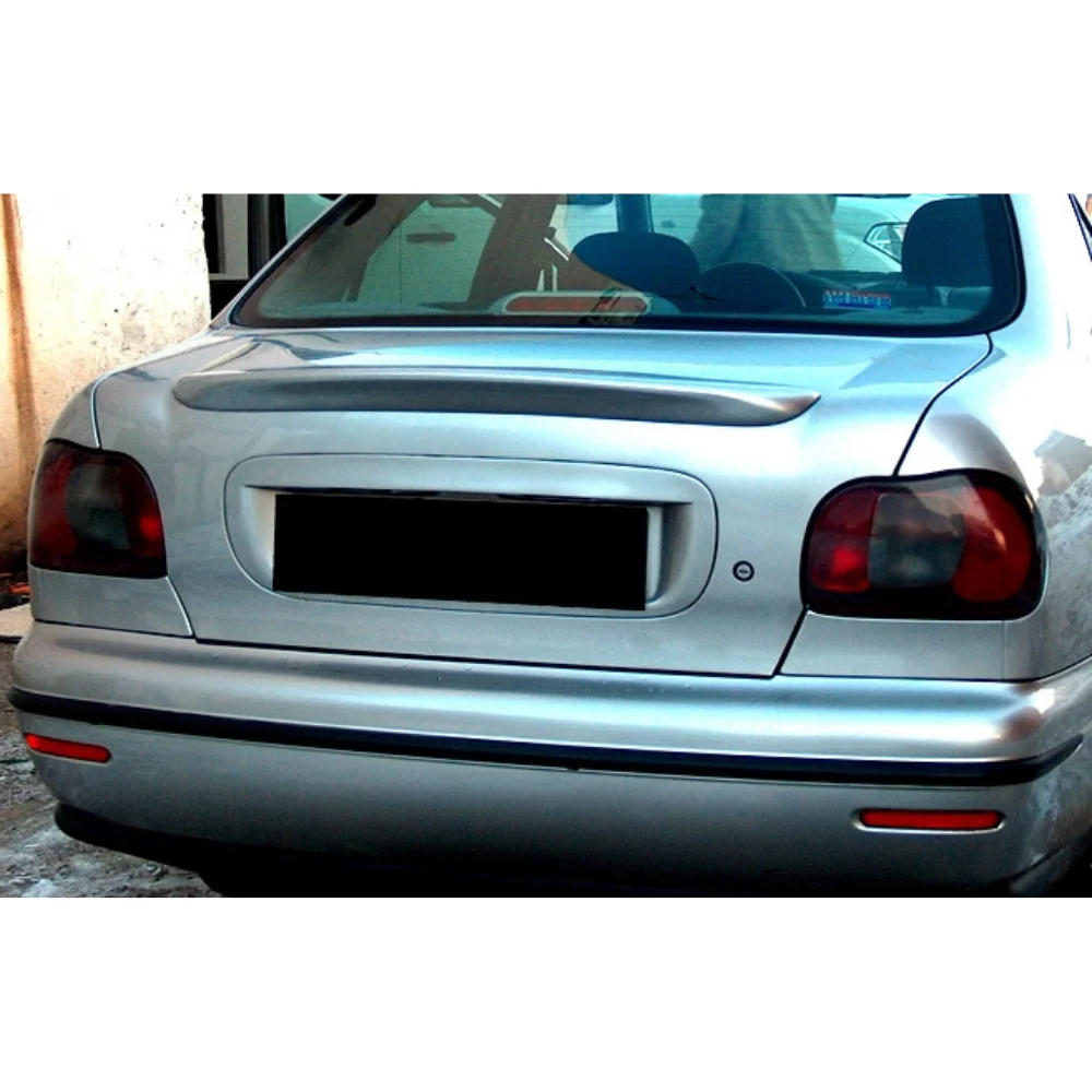 For Fiat Old Marea Glass Under Spoiler Fiber Material Rear Roof Spoiler Wing Trunk Lip Car Styling Fully Compatible Tuning