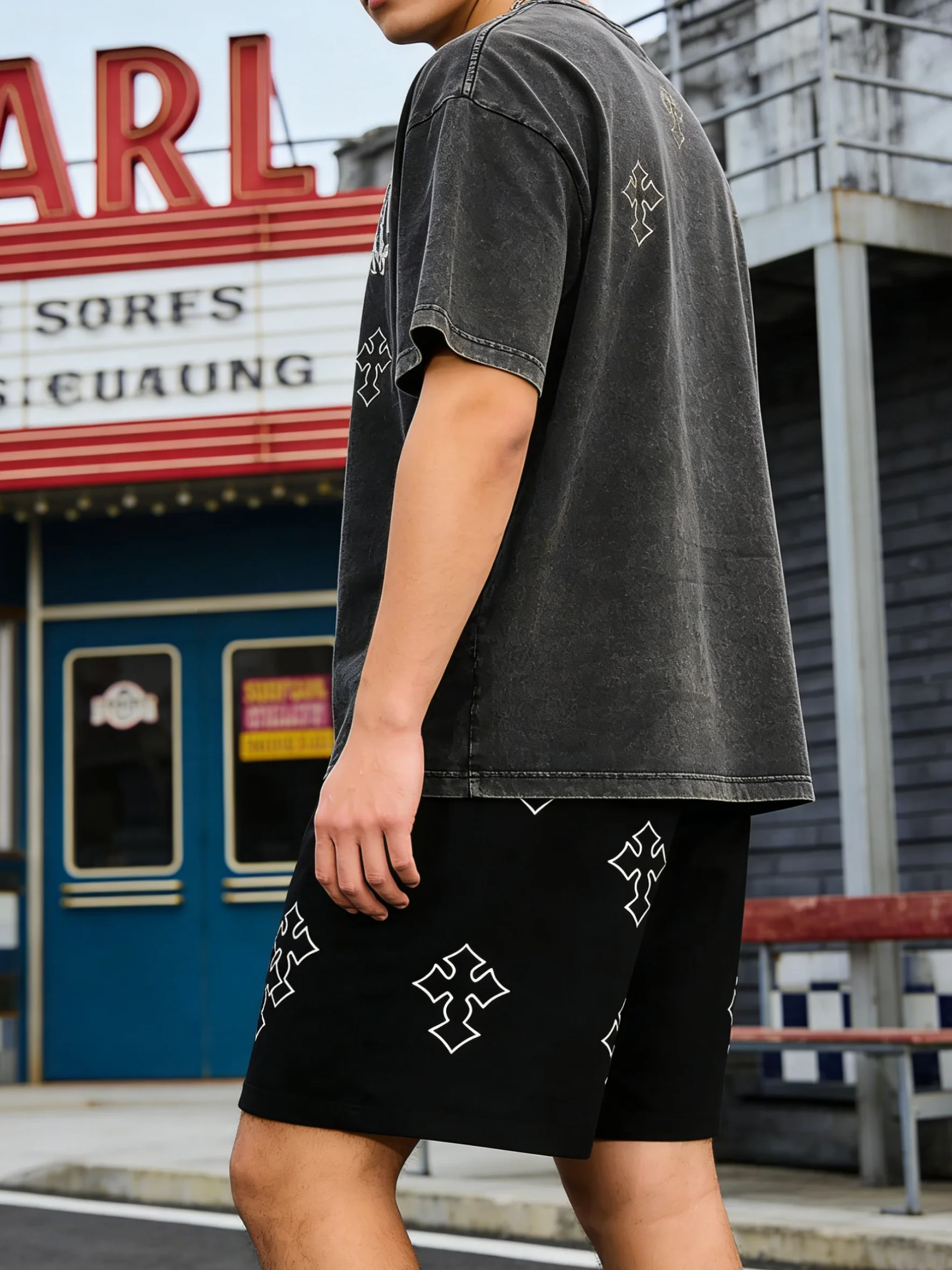 

Men's gym fitness summer shorts casual beach swim shorts