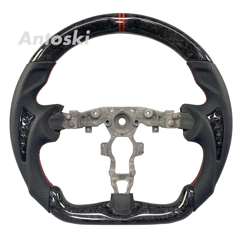 Nissan 370Z FX35 custom leather carbon fiber steering wheel high-quality carbon fiber steering wheel Alcantara leather