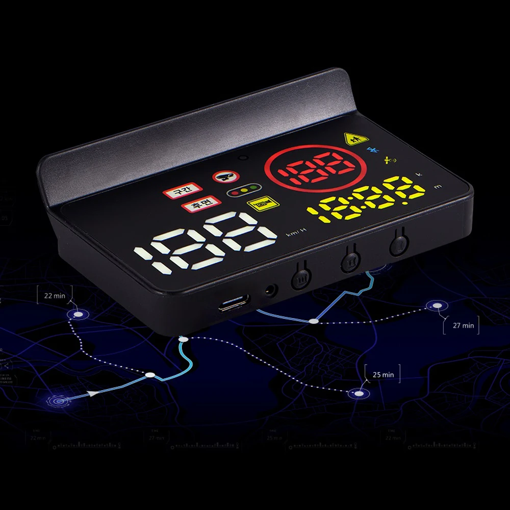 Speed Camera Alert Car Gps Hud Head up Display 썸네일 2