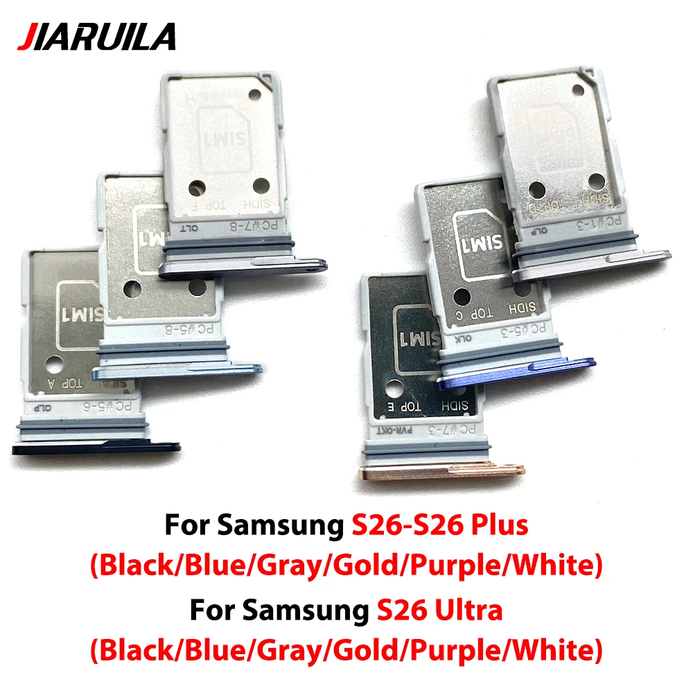For Samsung S26/S26 Plus/S26 Ultra Dual SIM Card Tray Slot Holder Adapter Accessories