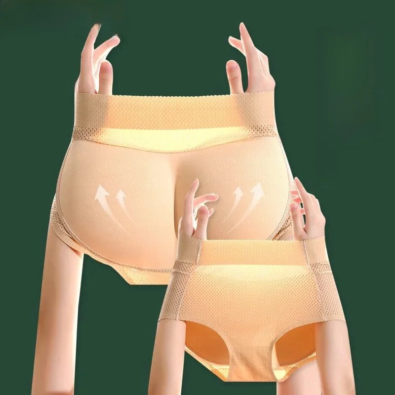 Butt Lifter Shaper fałszywy tyłek pośladki podkładki na biodra niewidoczne majtki kontrolne odchudzanie damska bielizna wyściełane majtki Push Up Shapewear — zdjęcie 2