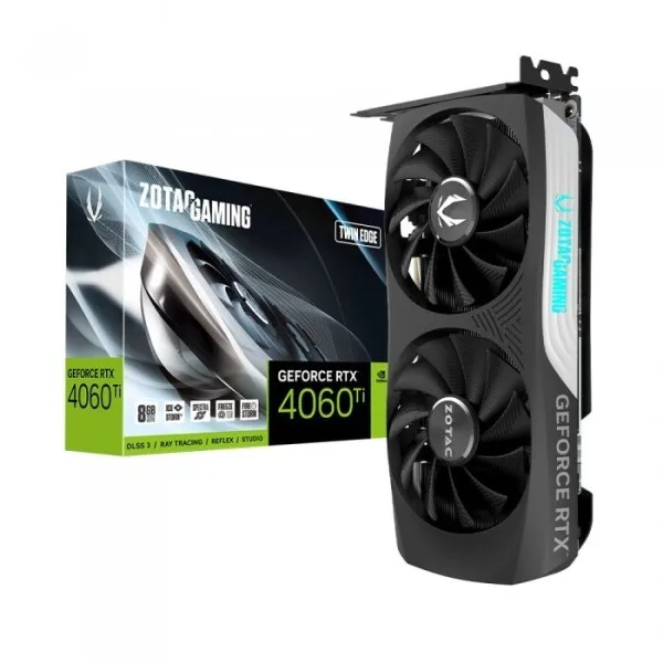 ZOTAC GAMING GeForce RTX 4060 Ti TWIN Edge D6 8GB Graphics Card