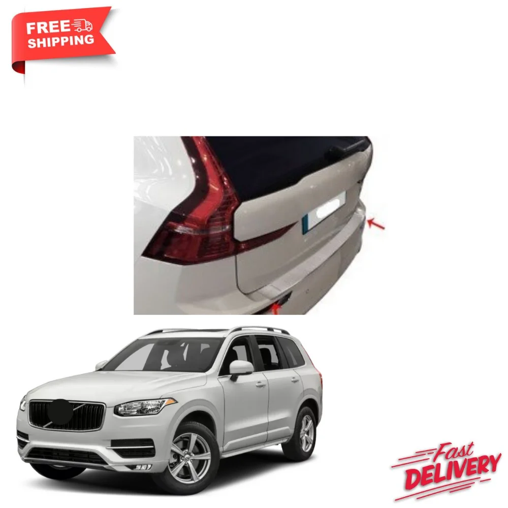 

Volvo Xc 60 2017- Chrome Rear Bumper Protector Scratch Guard Stainless Steel