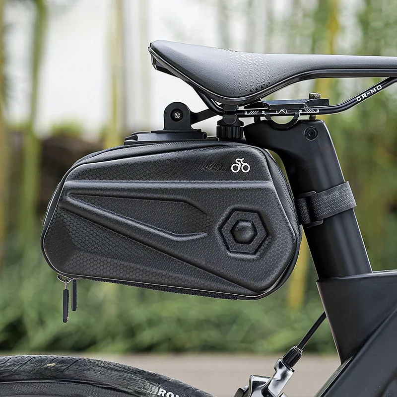 AliExpress West Biking WEST BIKING Bicycle Saddle Bag Waterproof MTB Road Bike Rear Tail Bag Hard Shell Large Capacity Tools Storage Bag Cycling Access