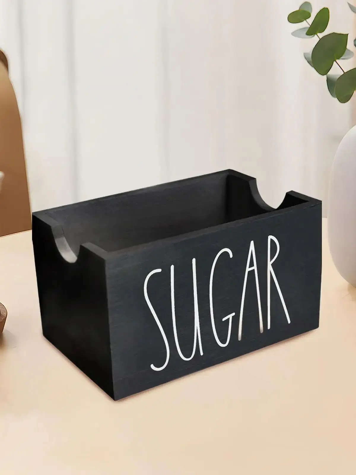 Porte-paquet de sucre, boîte de rangement de sachets de thé en bois, support de tri de capsules de café pour comptoir d'hôtel de Restaurant, organisateur de Bar à café