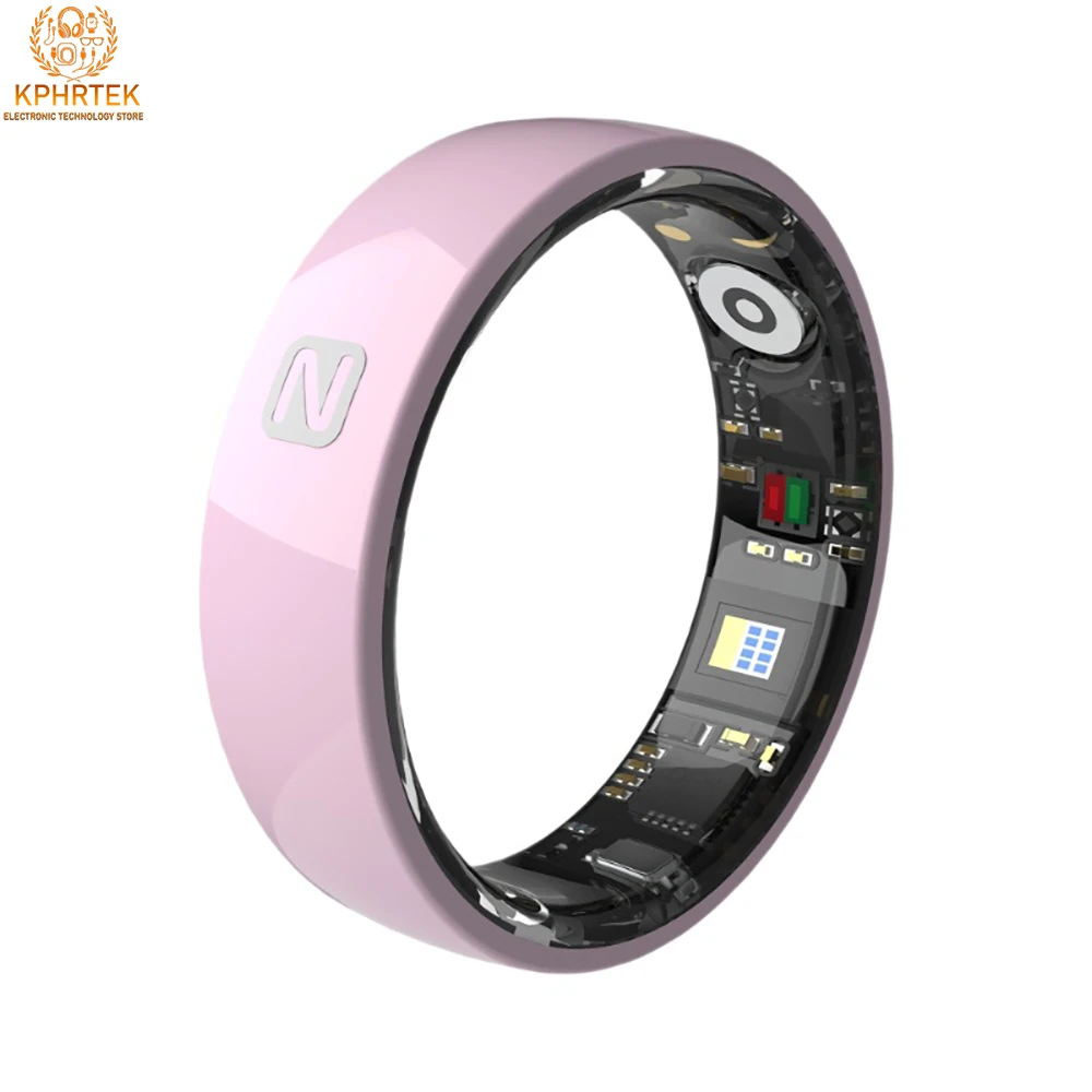 

Смарт-кольцо TK8, контроль доступа NFC, пульс, кровяное давление, кислород в крови, водонепроницаемое умное кольцо для сна, керамическое узкое