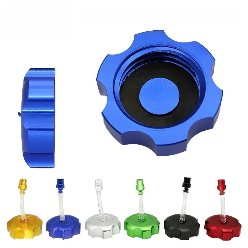 Bouchon de réservoir de carburant CNC pour moto, 50mm, évent de reniflard, Motocross, ATV, Dirt Bike, pour Honda, Yamaha, pièces universelles
