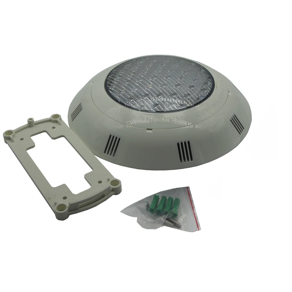 

Подводный светильник 18W 22W 36W 45W 54W, пластиковый, для поверхностного монтажа, плоский, для бассейна, LED RGB, синхронный, IP68, теплый белый, синий