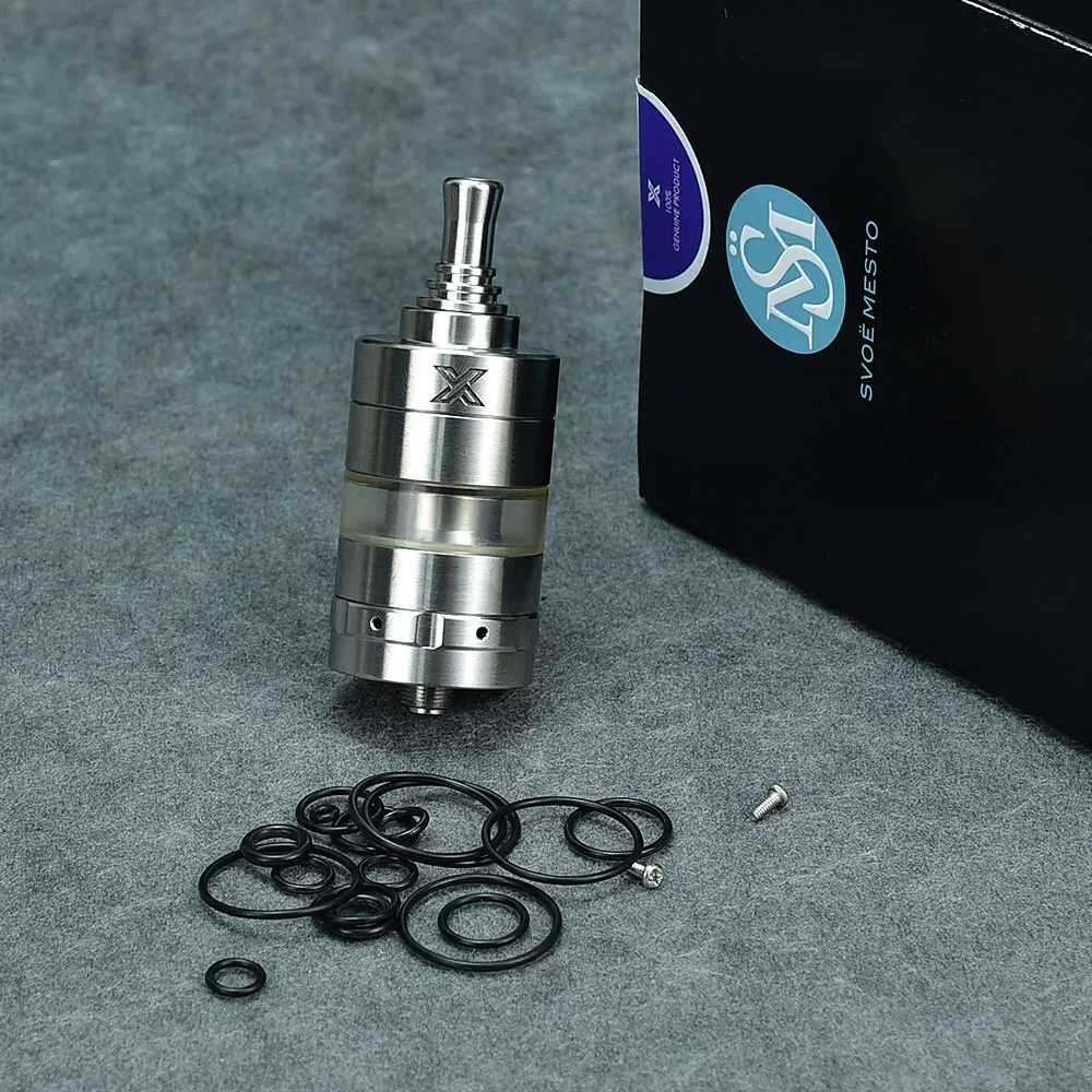 

Бак для вейпа wolf coolvape Kayfun x rta mtl rta 316ss, вейп с одной катушкой, атомайзер mtl 4 мл, бак 24 мм, атомайзер для вейпа rta vs taifun gt5 rta